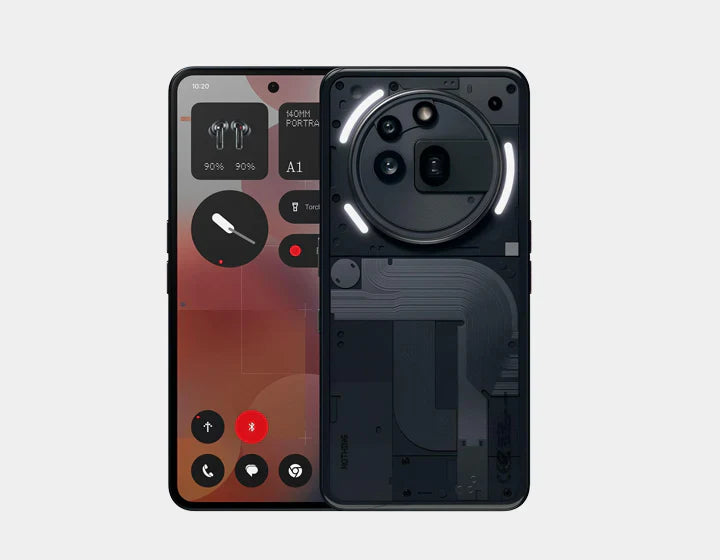 Power, style, and innovation come together in the Nothing Phone 3a Pro 5G Dual SIM 256GB 12GB Black, which boasts a bold look and premium performance.