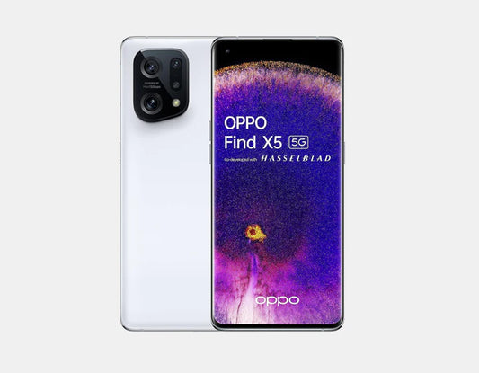 Experience the exemplification of style and execution with the Oppo Find X5 5G CPH2307 DUAL SIM 8GB 256GB White, a double SIM wonder with 8GB Smash and 256GB stockpiling in a dazzling white plan.