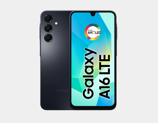 Submerge yourself in staggering visuals and continuous control with the Samsung Galaxy A16 4G A165M Dual SIM 128GB 4GB Black, including a 6.7" Super AMOLED show and a 5,000mAh battery in a smooth Dark wrap up.