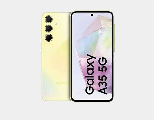 Experience the ideal mix of style, execution, and network with the Samsung Galaxy A35 5G A356E Dual SIM 256GB 8GB Awesome Lemon.