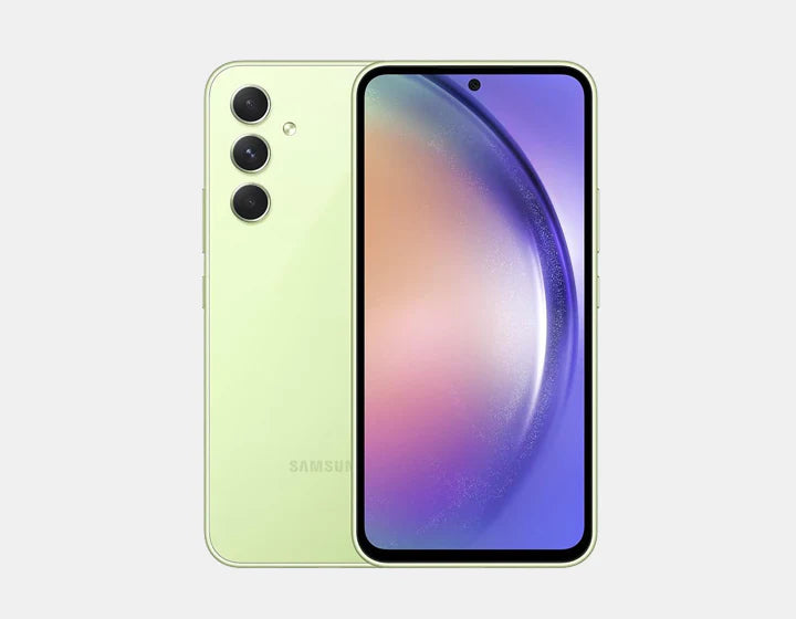Experience the ideal mix of force, style, and development with the Samsung Galaxy A54 5G A546E Dual SIM 256GB 8GB Green - 5G network, 256GB capacity, and a shocking camera, across the board smooth bundle.