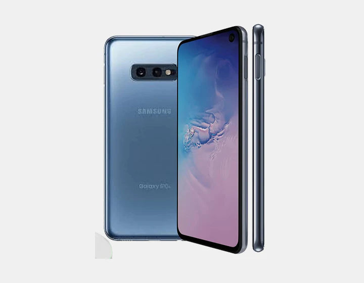 The Samsung Galaxy S10e G970U 128GB 6GB Blue offers premium features and a compact design in a stylish blue case.
