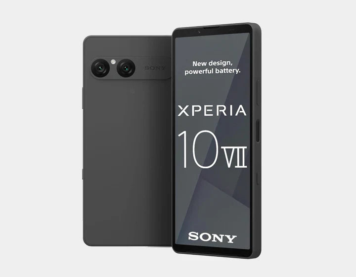 Appreciate smooth 5G speed, a dynamic OLED show, effective 8GB Smash, and long-lasting battery life in the smooth Sony Xperia 10 VII XQ-FE72 5G Dual SIM 128G 8GB Black.