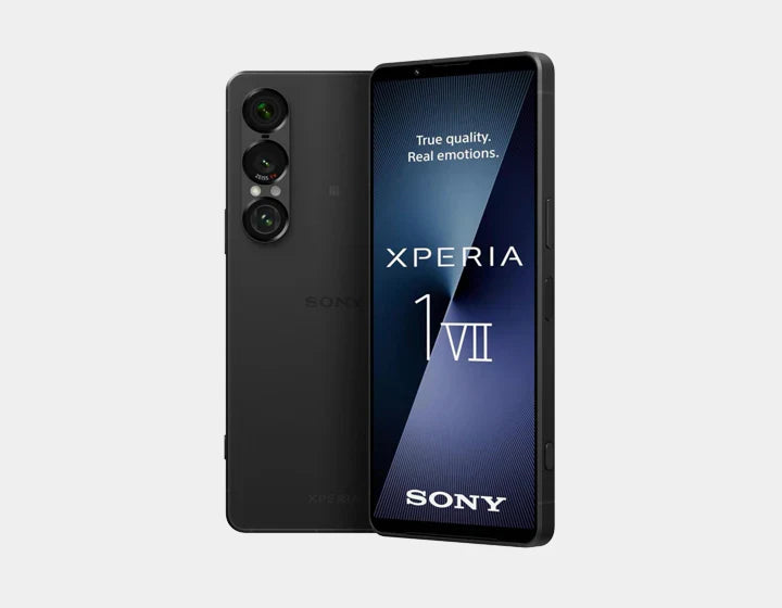 Involvement cinematic exactness and uncompromising control with the Sony Xperia 1 VII XQ-FS72 5G Dual SIM 512GB 12GB Black - 512GB capacity, 12GB Smash, double SIM flexibility, and a modern dark wrap up, created for the genuine portable authority.
