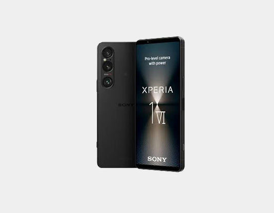 The Sony Xperia 1 VI XQ-EC72 5G Dual SIM 256GB 12GB Black offers unparalleled performance and cinematic brilliance.