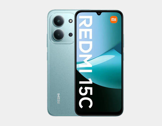 Remain energized and on slant with the XIAOMI Redmi 15C 4G Dual SIM 256GB 8GB Green, highlighting a striking 6.9″ 120 Hz show, a effective 6000 mAh fast-charging battery, and a sharp 50 MP camera in a smooth, splash-resistant plan.