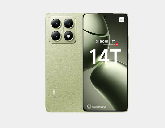 Involvement lead speed, pro-grade photography, and dynamic fashion with the Xiaomi 14T 5G Dual SIM 512GB 12GB Lemon Green.