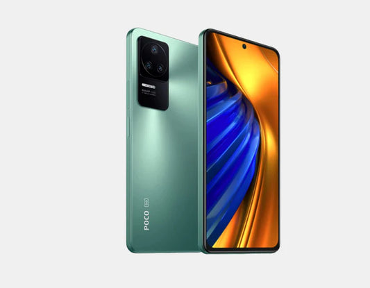 Experience the ideal combination of force, style, and development with the Xiaomi Poco F4 5G 128GB 6GB Nebula Green cell phone.