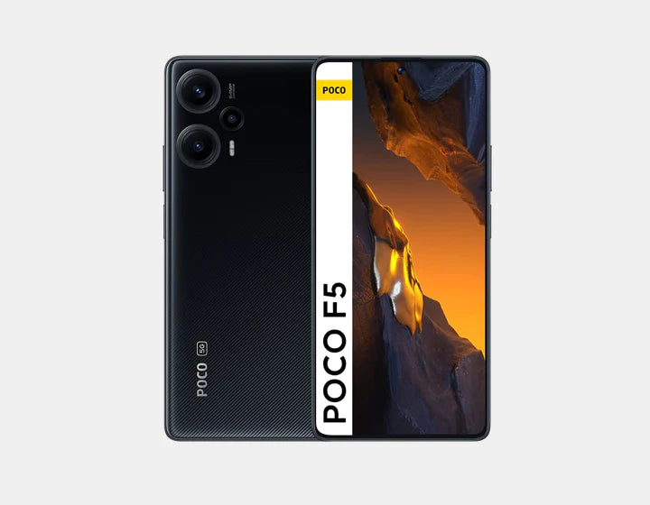 The Xiaomi Poco F5 5G Dual SIM 256GB ROM 12GB Black combines style with power.