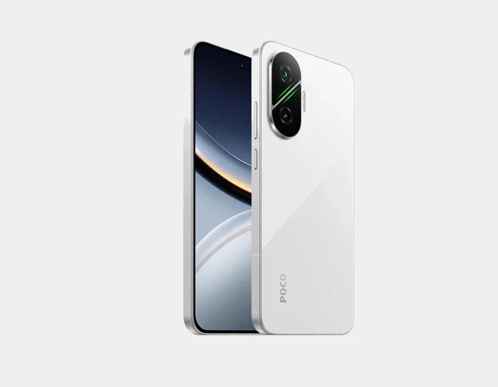 Control meets fashion with the Xiaomi Poco F7 5G Dual sim 512GB 12GB White - blazing-fast execution, enormous 512GB capacity, 12GB Smash, and smooth white plan built for everything you do.