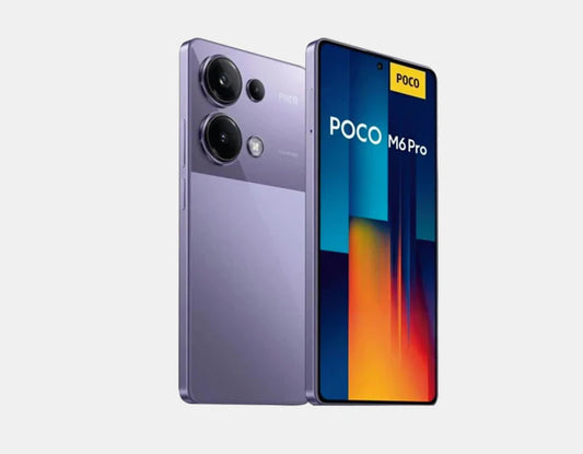 Experience unparalleled execution, staggering plan, and more than adequate capacity with the Xiaomi Poco M6 Pro 4G Dual SIM 256GB 8GB Purple - the ideal mix of first impression and significance in your pocket.
