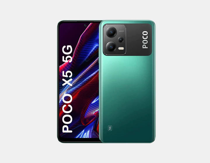 The Xiaomi Poco X5 5G Dual SIM 256GB 8GB Green is the future in your hands. It combines stunning green design with powerful performance.