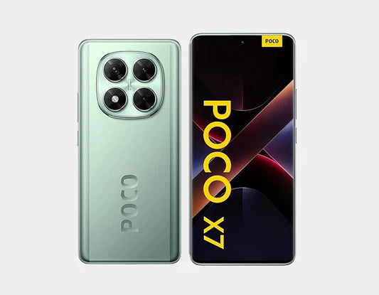 Capture each detail in brilliant light with the Xiaomi Poco X7 5G Dual SIM 512GB 12GB Green's 50mm OIS camera and Dimensity 7300-Ultra chipset, all fueled by 12GB of Smash for consistent execution.