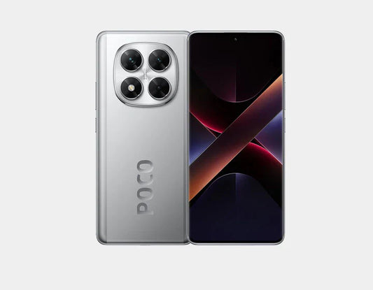 Make a explanation with the dazzling Xiaomi Poco X7 5G Dual SIM 512GB 12GB Silver, combining a premium bended AMOLED show, lead IP68 water resistance, and enormous 512GB capacity.