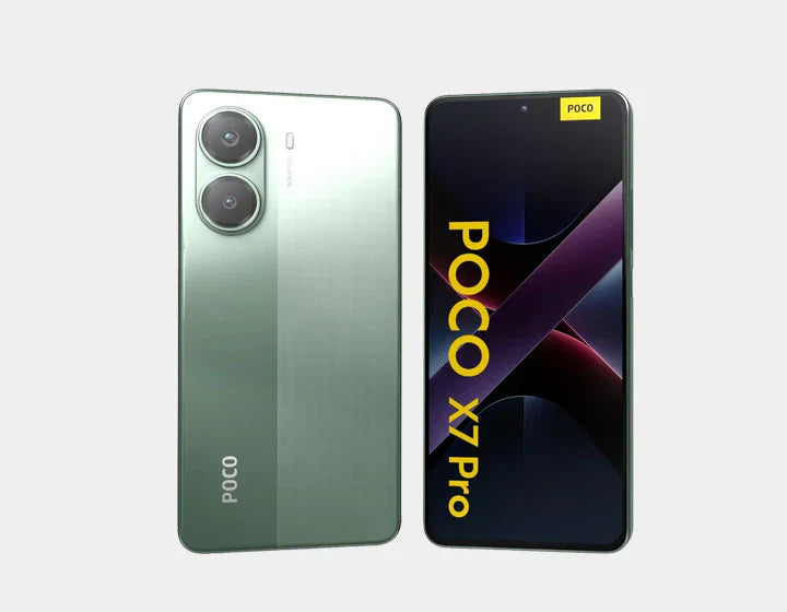 Fresh green color, super fast 5G speed - Xiaomi Poco X7 PRO 5G Dual SIM 256GB 8GB Green comes with 256GB storage, 8GB RAM, dual SIM support, and top-notch performance that's much better than you'd expect from its size.