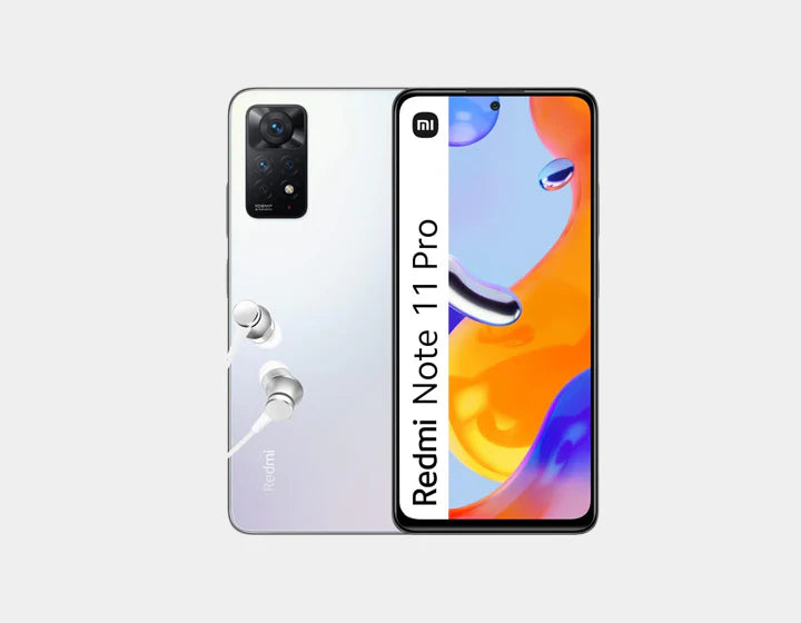 Experience the ideal mix of style, execution, and reasonableness with the Xiaomi Redmi Note 11 Pro 4G Dual SIM 128GB 6GB Polar White.