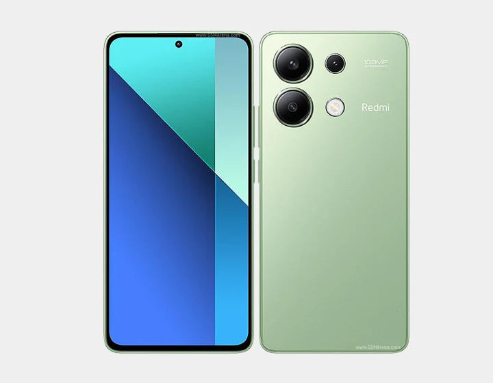 Experience consistent execution and dynamic style with the Xiaomi Redmi Note 13 4G Dual SIM 256GB 8GB Mint Green - where power meets class.