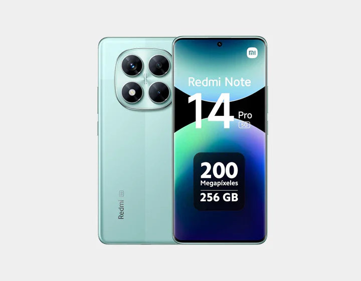 With the Xiaomi Redmi Note 14 Pro 5G Dual SIM 256GB 8GB Coral Green, you can enjoy flagship performance, breathtaking graphics, and lightning-fast 5G all wrapped in the striking beauty of Coral Green.