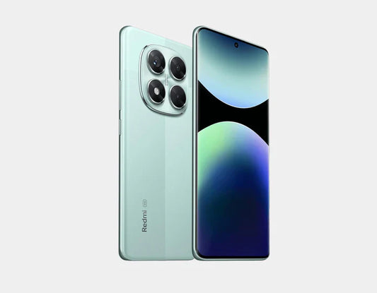 Strong fashion meets lead control : the Xiaomi Redmi Note 14 Pro 5G Dual SIM 512GB 12GB Coral Green packs blazing-fast 5G, 12GB Slam, 512GB capacity, and a staggering show in an eye-catching Coral Green wrap up.