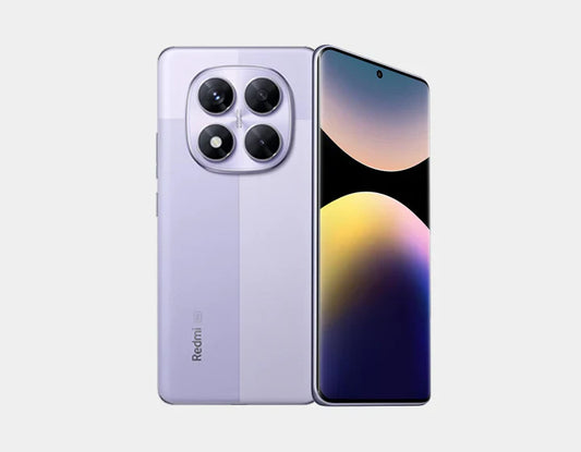 Control meets style : the Xiaomi Redmi Note 14 Pro 5G Dual SIM 512GB 12GB Lavender Purple conveys lead execution, a shocking show, enormous 12GB Smash + 512GB capacity, and ultra-fast 5G - all wrapped in a smooth Lavender Purple plan.