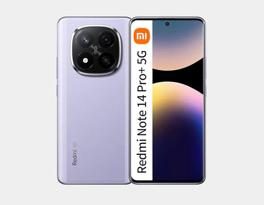 Experience flagship-level performance, stunning photography, and long-lasting battery life with the Xiaomi Redmi Note 14 Pro Plus 5G Dual SIM 512GB 12GB Lavender Purple – all at an unbeatable value.