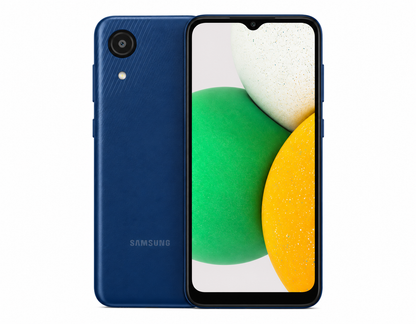 Samsung Galaxy A03 Core A032M Dual SIM 32GB ROM 2GB RAM GSM Unlocked - Blue