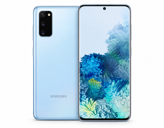 Samsung Galaxy S20 SM-G980F/DS 128GB+8GB Dual SIM Factory Unlocked - Cloud Blue