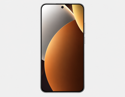 Xiaomi Redmi Note 15 Pro 5G Titanium-colored smartphone front with edge-to-edge screen and teardrop notch