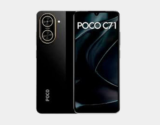 Xiaomi Poco C71 4G 64GB ROM 3GB RAM Dual SIM GSM Unlocked - Black