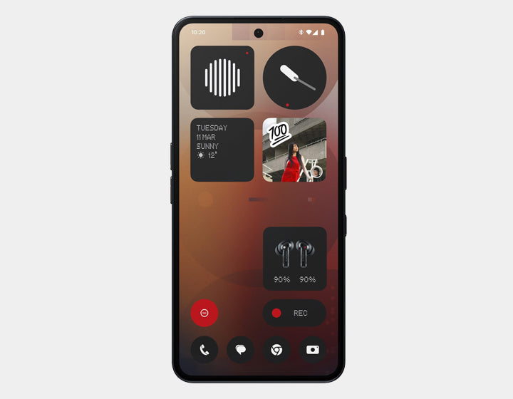 Nothing Phone 3a 5G Dual SIM 256GB ROM 12GB RAM GSM Unlocked - Black