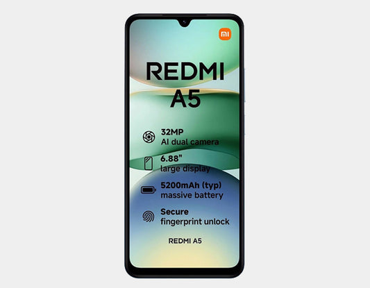 Xiaomi Redmi A5 4G 128GB ROM 4GB RAM Dual SIM GSM Unlocked - Blue