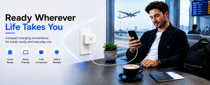 100W GaN 6-Port USB-C Fast Charging Station with PD 3.0 & QC 3.0 for iPhone, Samsung, iPad and Tablets