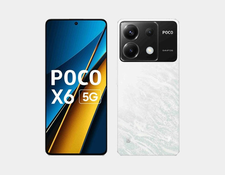 Xiaomi Poco X6 5G 256GB ROM 12GB RAM Dual SIM GSM Unlocked - White