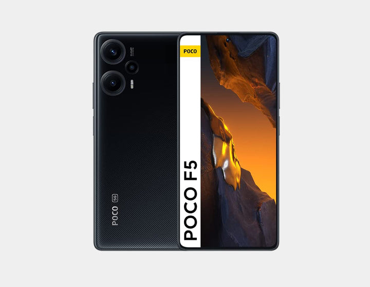 Xiaomi Poco F5 5G Dual SIM 256GB ROM 12GB RAM GSM Unlocked - Black