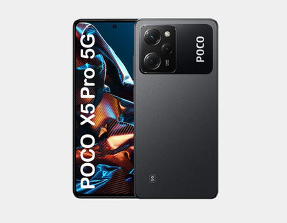 Xiaomi Poco X5 Pro 5G, Dual SIM, 256GB ROM 8GB RAM GSM Unlocked - Black