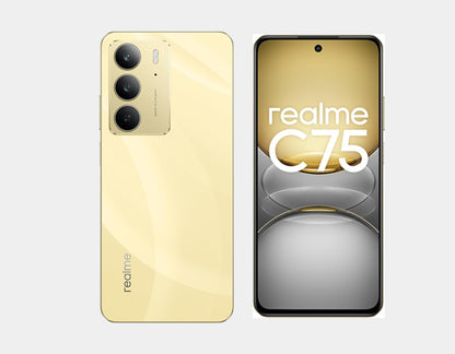 Realme C75 4G Dual Sim 256GB ROM 8GB RAM GSM Unlocked - Gold