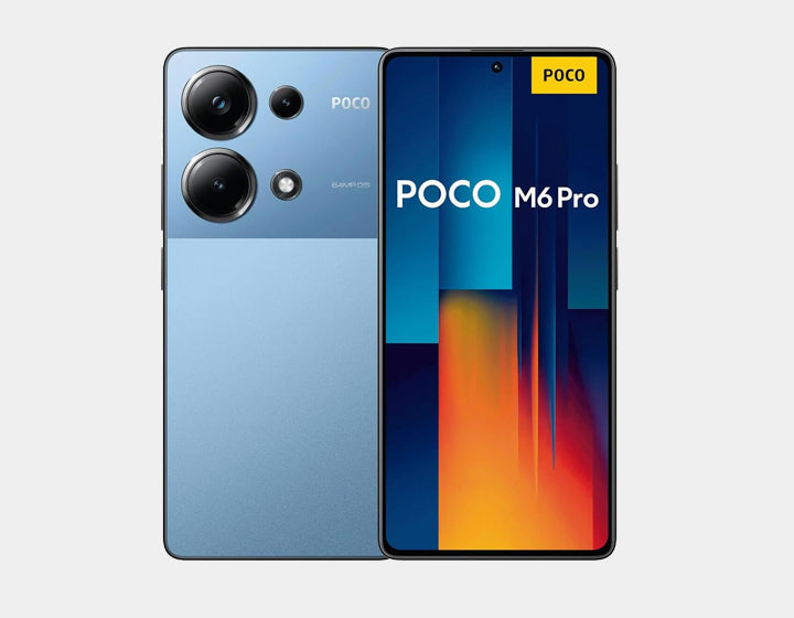 Xiaomi Poco M6 Pro 4G Dual SIM 256GB ROM 8GB RAM GSM Unlocked - Blue