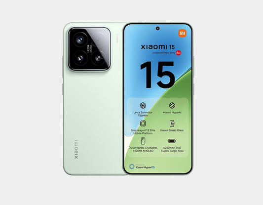 Xiaomi Mi 15 5G 512GB ROM 12GB RAM Dual SIM GSM Unlocked - Green