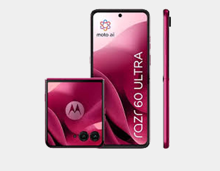 Motorola RAZR 60 Ultra 5G 512GB ROM 16GB RAM Dual SIM GSM Unlocked - Pantone Cabaret