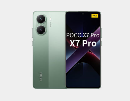 Xiaomi Poco X7 PRO 5G 512GB ROM 12GB RAM Dual SIM GSM Unlocked - Green