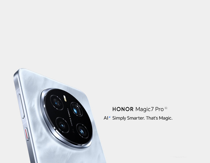 Honor Magic7 Pro 5G Dual SIM 1TB ROM 16GB RAM GSM Unlocked - Grey
