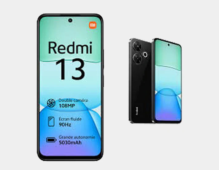 Xiaomi Redmi 13 4G Dual SIM 256GB ROM 8GB RAM GSM Unlocked - Black