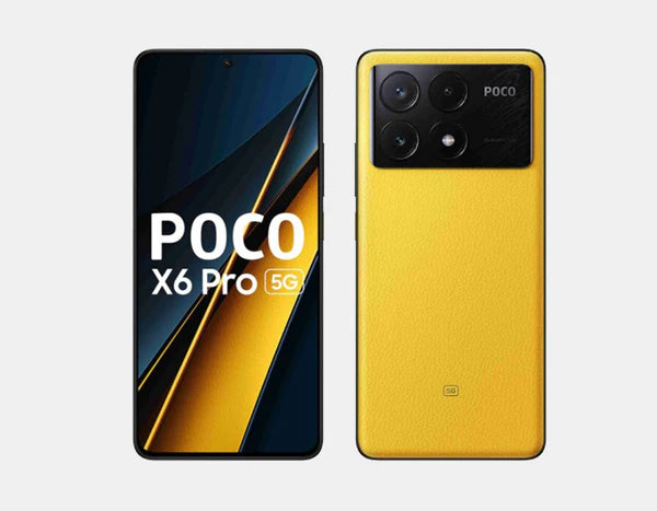POCO X6 Pro 5G 8GB/256GBイエロー5000mAhバッテリー