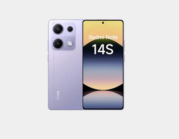 Xiaomi Redmi Note 14S 4G 256GB ROM 8GB RAM Dual Sim GSM Unlocked - Aurora Purple