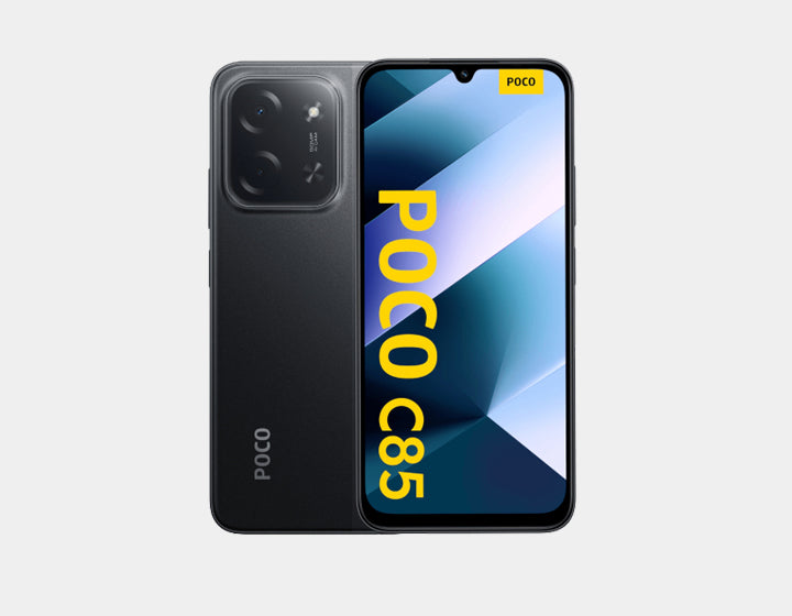 POCO C85 ブラック 6GB RAM 128GB ROM Xiaomi Poco C85 4G 128GB ROM 6GB RAM Dual SIM GSM Unlocked - Black