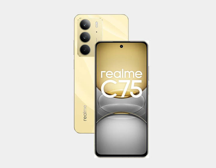 Realme C75 4G Dual Sim 256GB ROM 8GB RAM GSM Unlocked - Gold