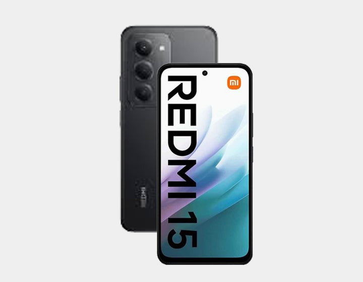 XIAOMI Redmi 15 4G 128GB ROM 6GB RAM Dual SIM GSM Unlocked - Black