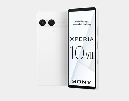 Sony Xperia 10 VII XQ-FE72 5G Dual SIM 128GB ROM 8GB RAM GSM Unlocked - White