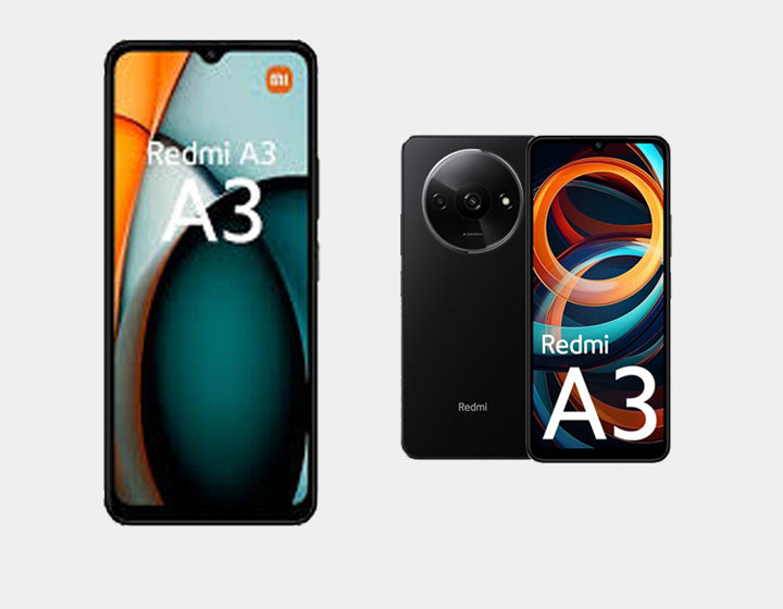 Xiaomi Redmi A3 4G 128GB ROM 4GB RAM Dual SIM GSM Unlocked - Black