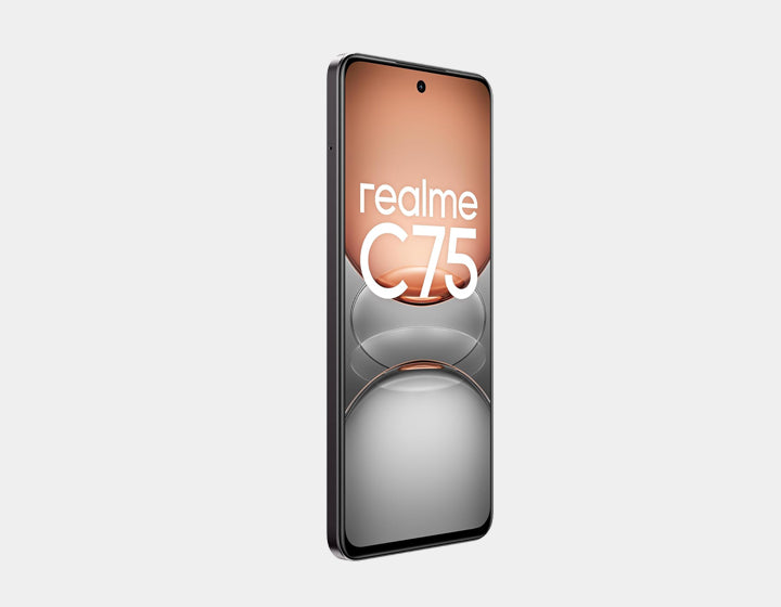 Realme C75 4G Dual Sim 256GB ROM 8GB RAM GSM Unlocked - Black